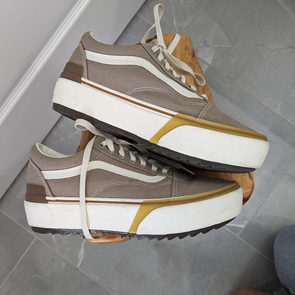 Vans platform shoes